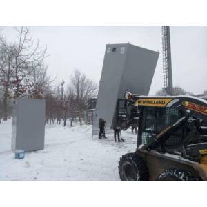 Туалетная кабина Премиум "Европа А" утеплённая